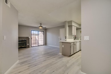 LIVING ROOM AND OPEN KITCHEN