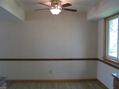 Nice size dining room right off the kitchen.