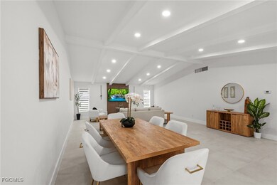 Dining room featuring recessed lighting and basebo