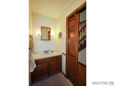 First floor half bath