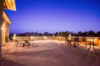 Stunning Patio Views at night