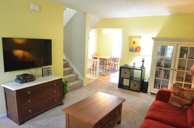 Living Room into Dining Area