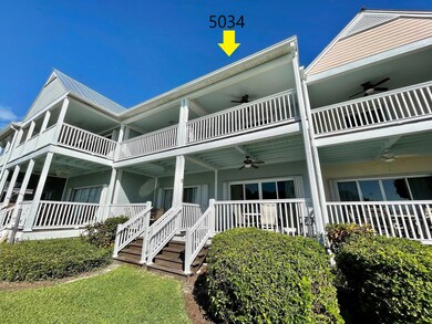 Rear view of the home
