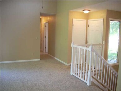 Front room looking toward the front door.