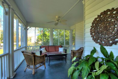 Cozy Screened in Front Porch to Front Door