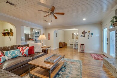 Archways, beadboard ceiling, & so much character!