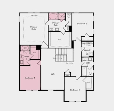 Second Floor Plan - Structural options added inclu