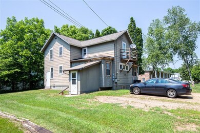 Rear of property, access to lower unit