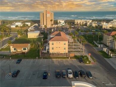 View of aerial view at dusk