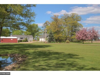 This is the view from the edge of the property. Th