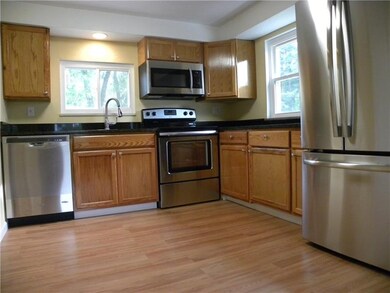 All new kitchen stainless steel appliances