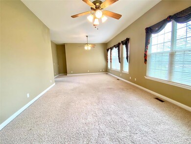 Living room view from the dining room