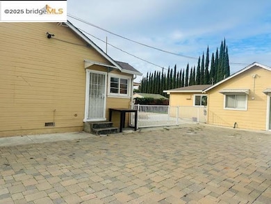 View of patio with entry steps