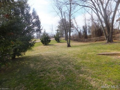 PARTIALLY WOODED BACK YARD