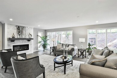 Living Room looks onto the outdoor courtyard