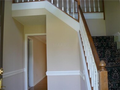 Be greeted by a 2-story foyer with gleaming hardwo