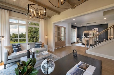 Flex Room Open to Foyer(Similar Completed Home for
