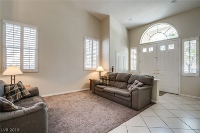 Double door entry into formal living room.