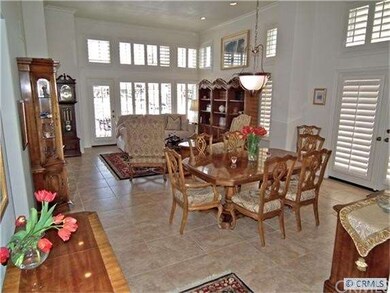 View of dining & living area as you enter