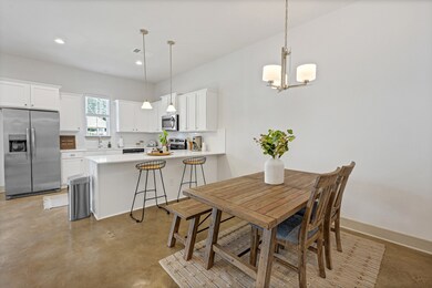 Beautiful kitchen and dining area!
Model home.