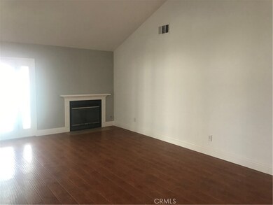 Large living room with fireplace