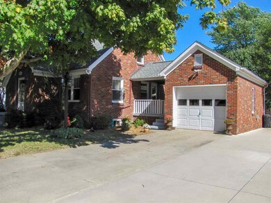 Attached garage