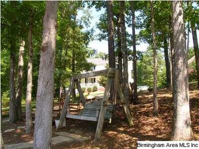 This swing is a great place to relax and unwind wi