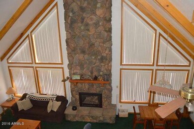VIEW FROM LOFT TO GREAT ROOM