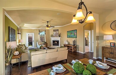 Beazer Homes Trinity Parks Silverado floorplan. Th