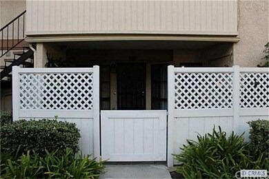 Front entry w/ private courtyard in front.
