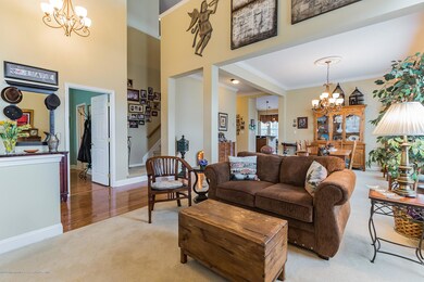 Living room to dining room