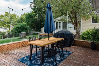 Great patio space!