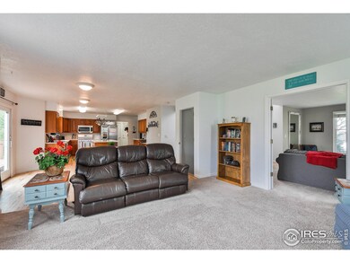 Family Room into Kitchen