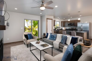 Living room with plenty of natural light, ceiling