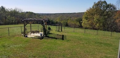 New Black Powder Coat Fenced Back Yard