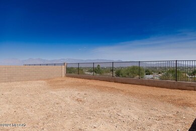 View fence at backyard