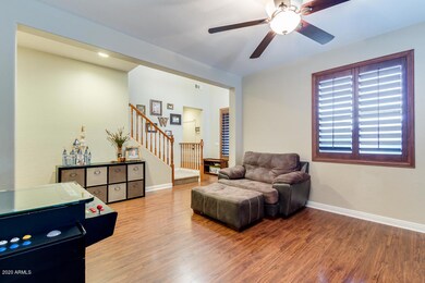 Family room view