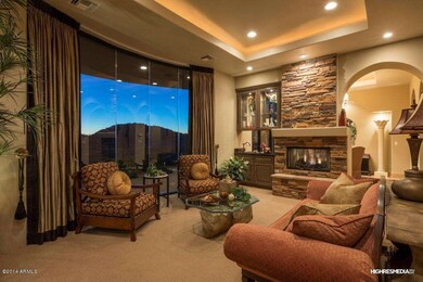Elegant formal living room w/ VIEWS!