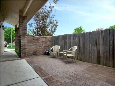Brick Courtyard in front
