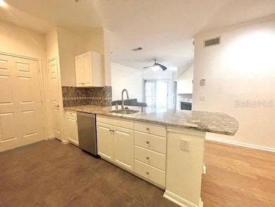 Kitchen overlooking Living room