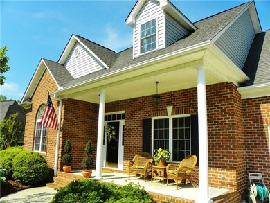 Enjoy a great front porch to relax on pretty days.