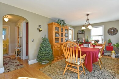 Dining room and hallway