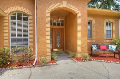 VIEW: FRONT ENTRANCE OF HOME