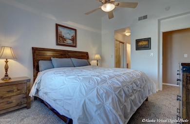 Master bedroom with private bath