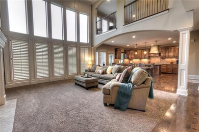 2-story great room