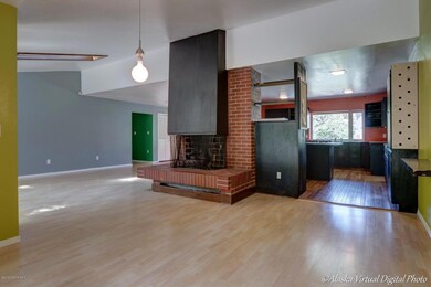 Open concept with vaulted ceilings!