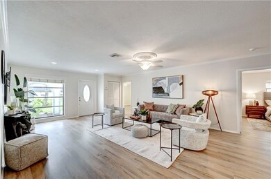Front Door, Entrance and Living Room