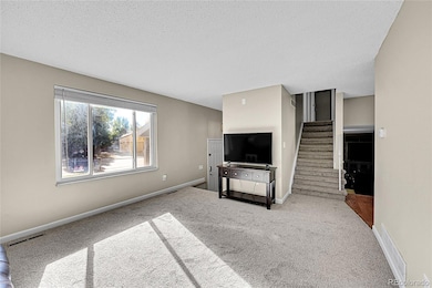 Large living room with picturesque window!
