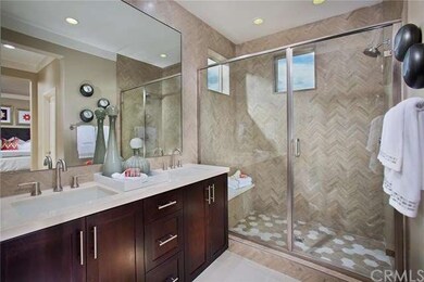 Fully appointed master bath with large walk-in sho