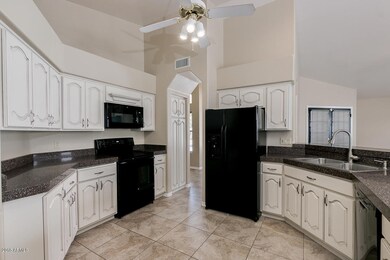 Kitchen with Refinished Cabinets